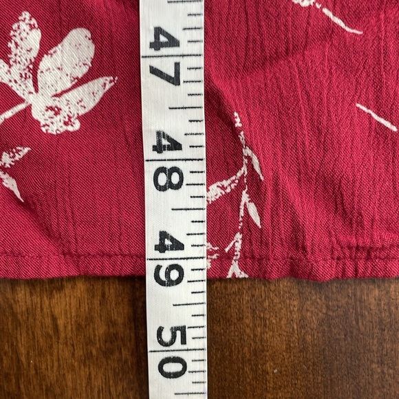 Dip Flower Button Up Adjustable Tie Shoulder Viscose Sundress NWT - Medium - Picture 10 of 12